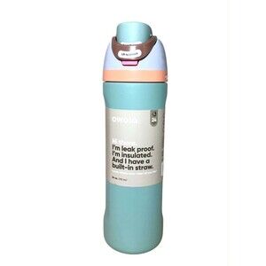 Owala 24oz FreeSip Stainless Steel Water Bottle Misty Meadow READ